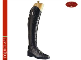 Black Croc riding boots | Image 1